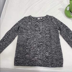 Cable sweater